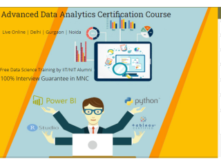 Data Analytics Certification Course in Delhi, 110063 by Big 4,, Best Online Data Analyst by Google, 100% Job - SLA Consultants India,