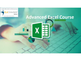 Best Online Advanced Excel Certification in Delhi, Kirti Nagar, SLA Institute, VBA/Macros & SQL Course with 100% Job